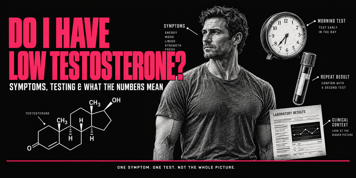 Do I Have Low Testosterone? Symptoms, Testing, and What Your Results Mean