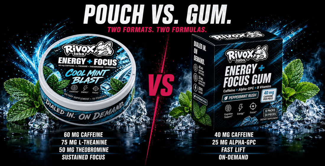 Focus Pouch vs. Energy Gum: Which Rivox Is Right For You