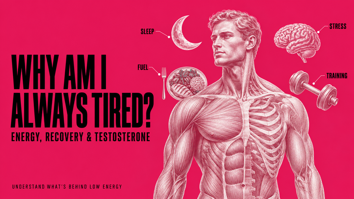 Why Am I Always Tired? Understanding Energy, Recovery, and Testosterone