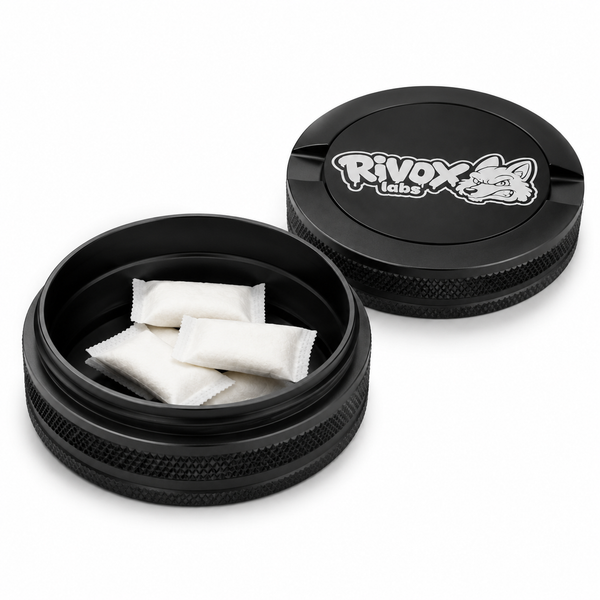 Rivox Labs Premium Weatherproof Aluminum Pouch Case