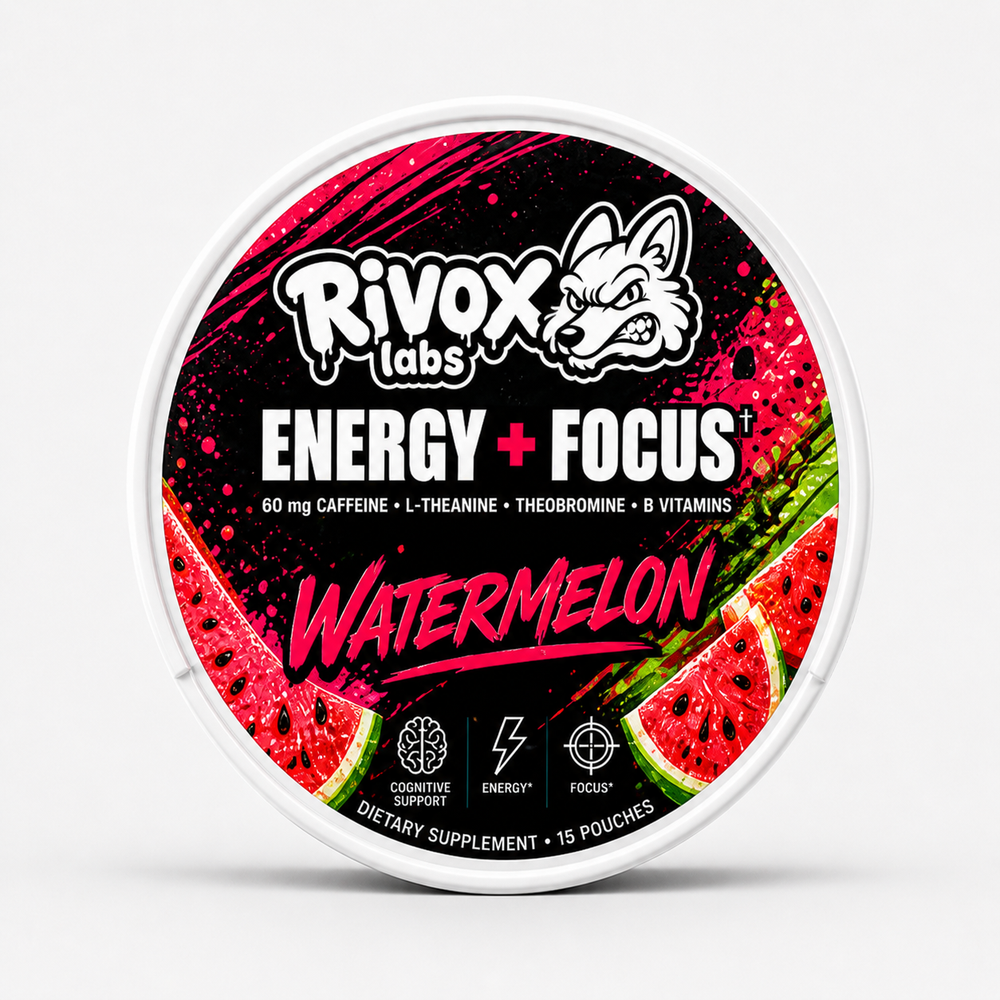 Rivox Focus Pouches – Watermelon Candy