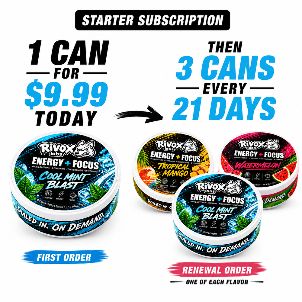 Try Rivox — 1 Can Starter Subscription