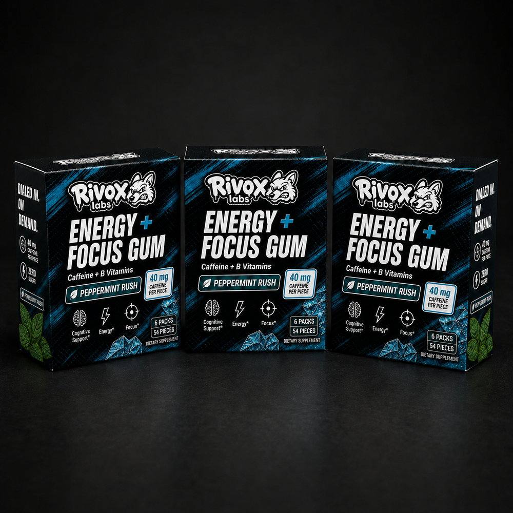 Rivox Focus Gum – 3 Pack
