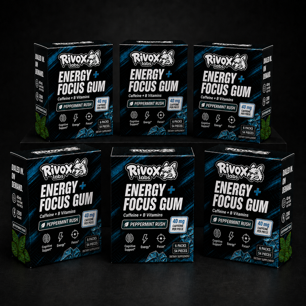 Rivox Focus Gum – 6 pack