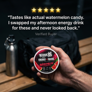The Full Stack – Zero-Nicotine Focus Bundle | 3 Pouch Tins + Energy Gum, Caffeine + L-Theanine (No Crash)