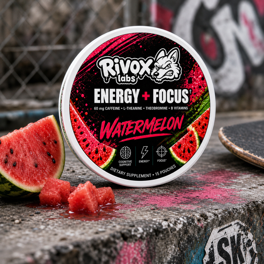 Rivox Focus Pouches – Watermelon Candy