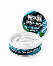 A single Rivox Cool Mint focus pouch