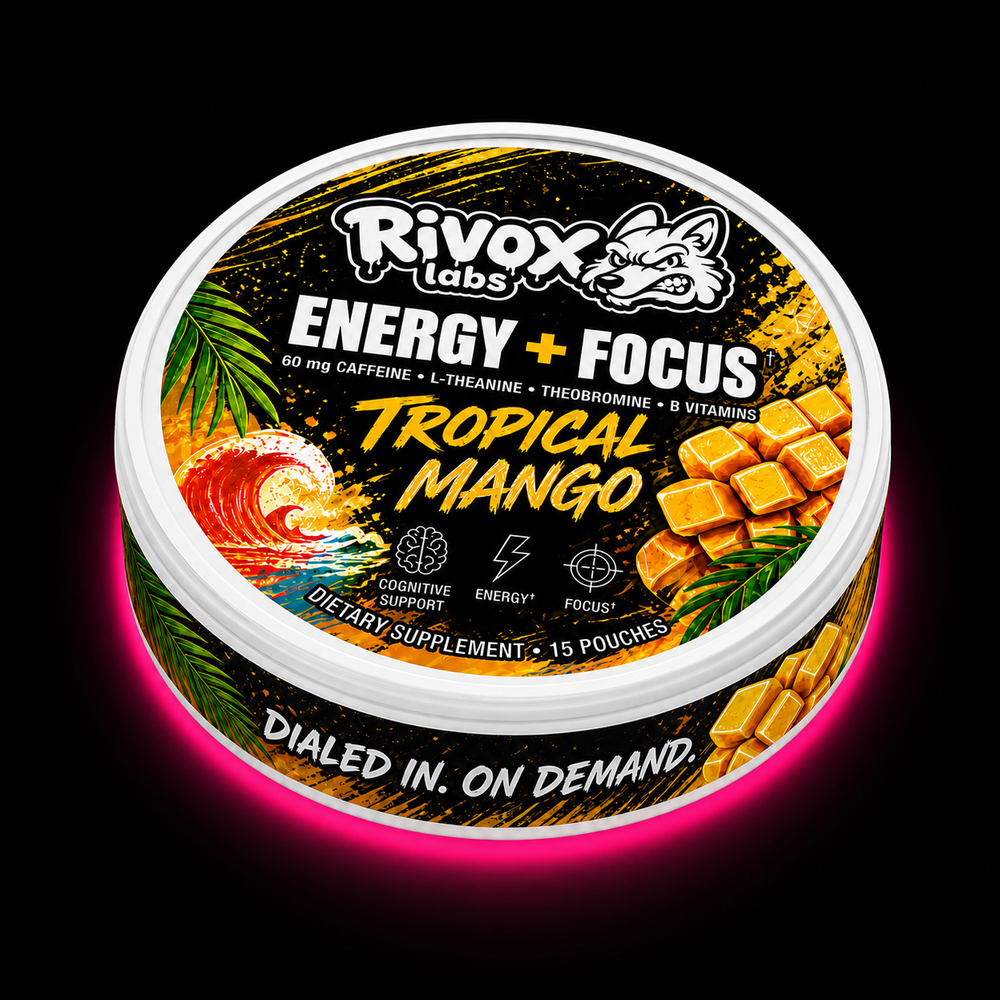 Rivox Focus Pouches – Tropical Mango