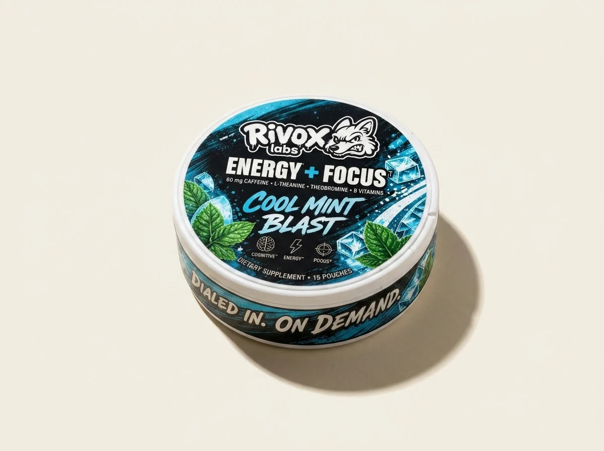 Clean focus. No dip, smoke, or vape.