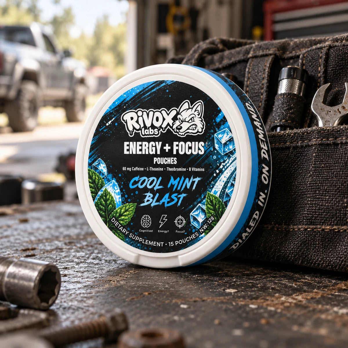 Cool Mint Blast pouch tin