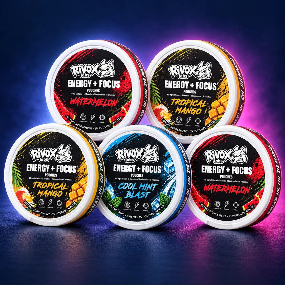 Rivox Focus Pouches – Variety 5-Pack